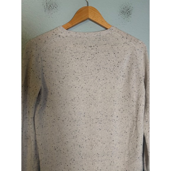 Everlane Women's The Grade A Cashmere Crewneck Sweater Speckled Grey Size Small - Picture 7 of 10